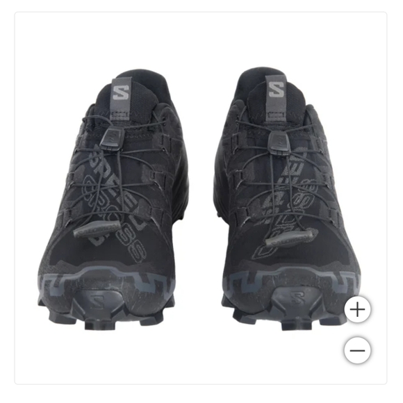 New! Salomon Ladies' Women Girls Speedcross 6 Shoe Black Color QuickLACE NWT NIB - Picture 5 of 12